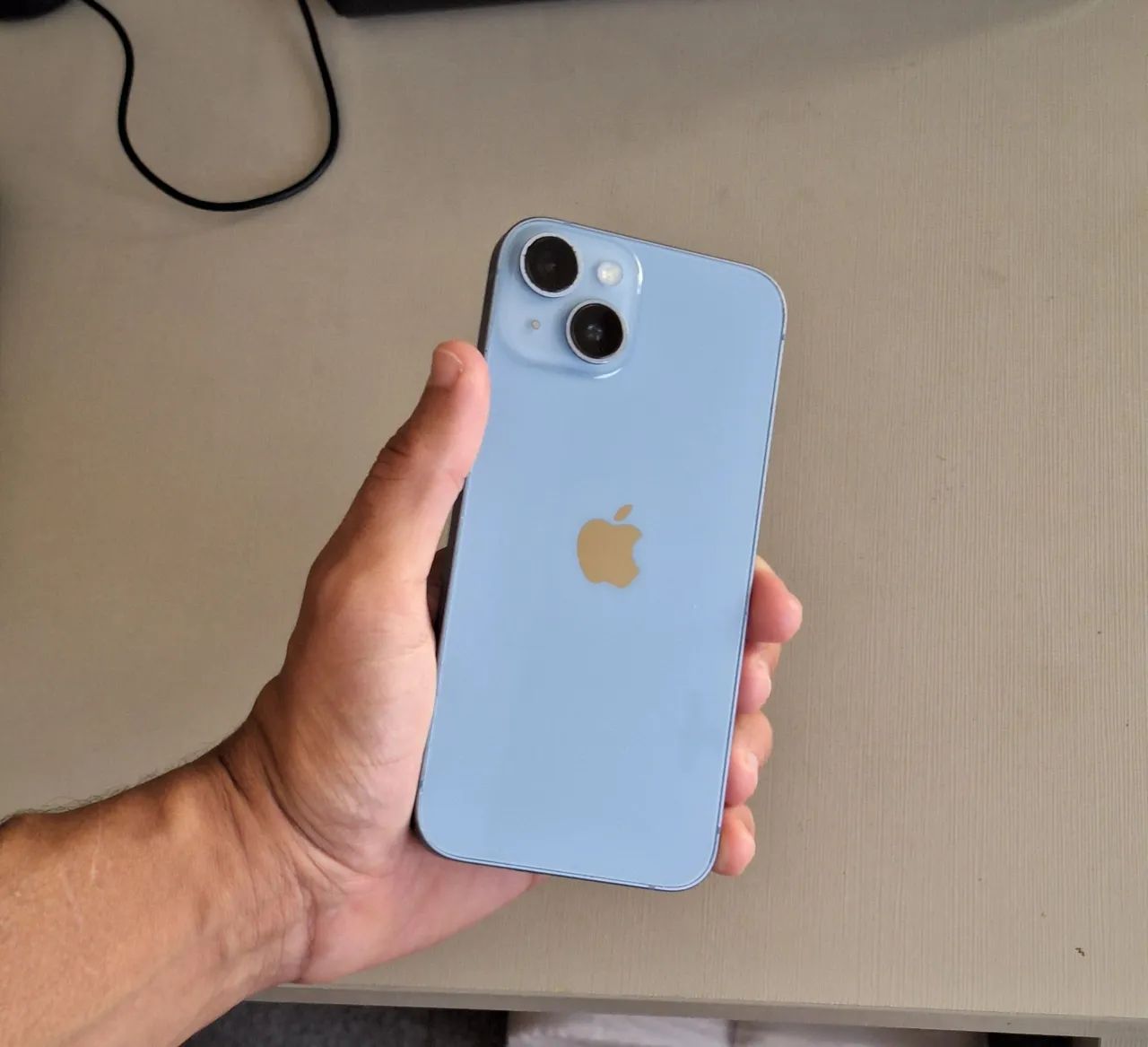 Iphone 14 128gb azul - Foto 3