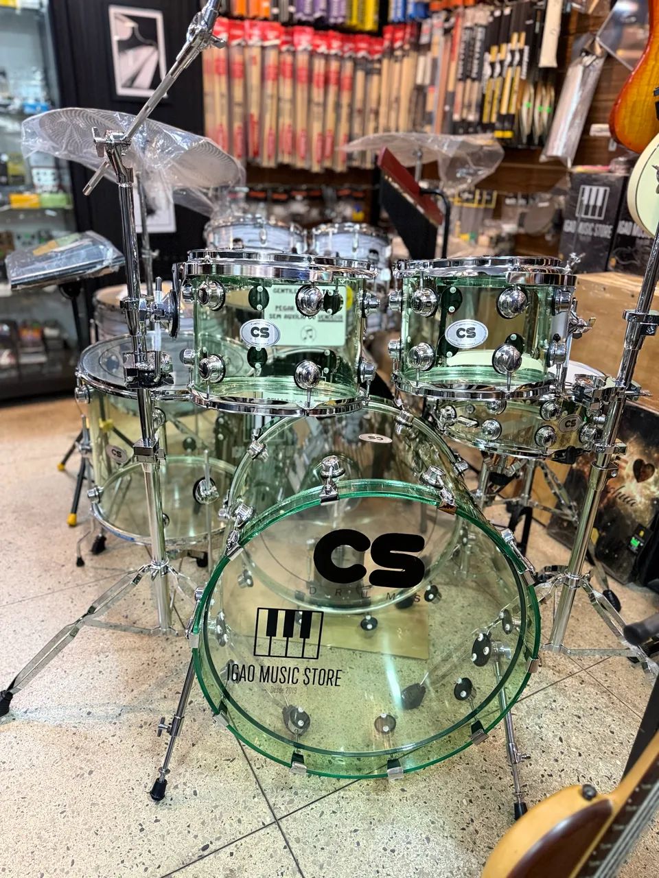 Bateria Acústica CS Drums  - Foto 3