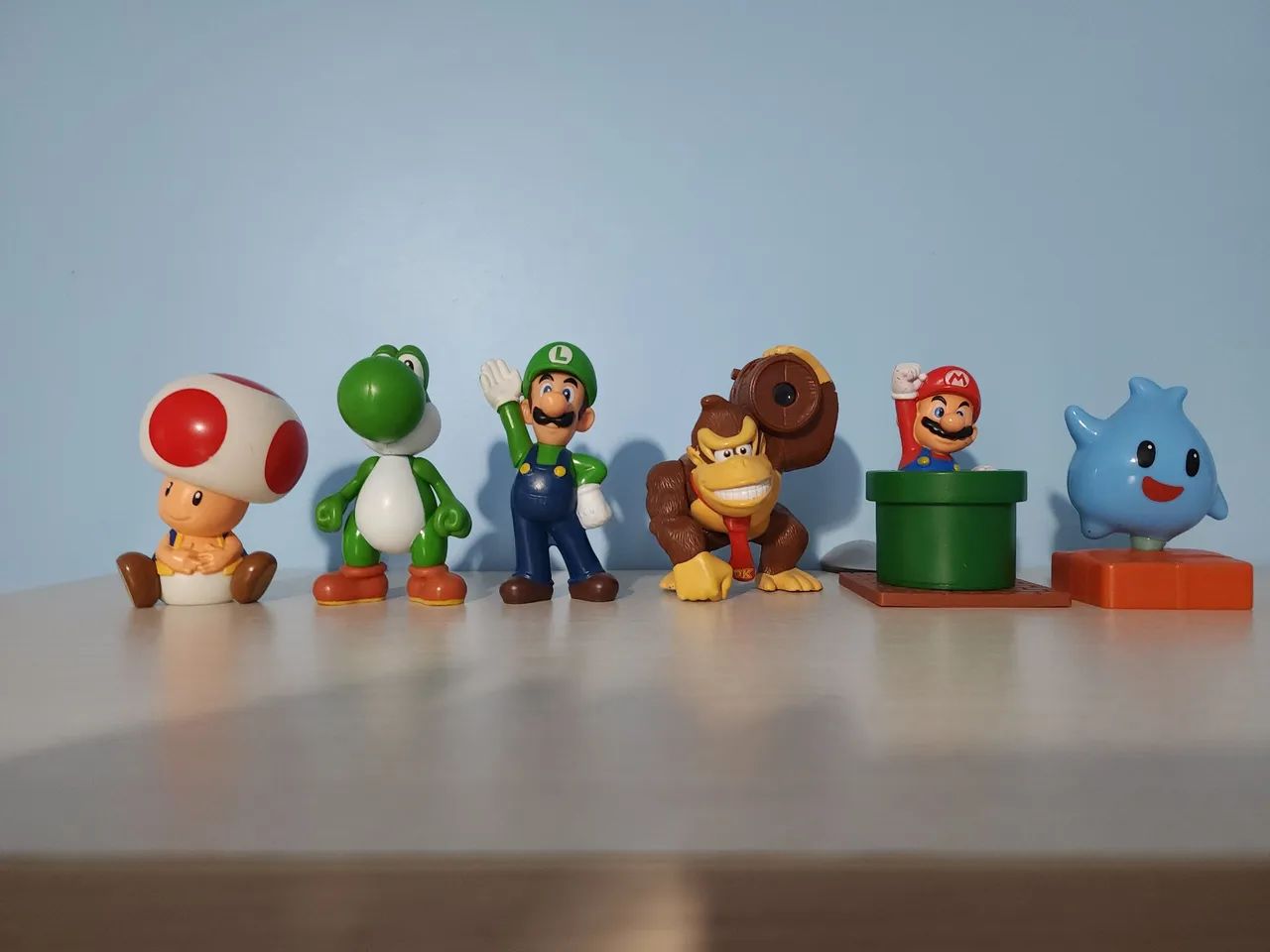 Super Mario McDonald's - Coleção com 7 Bonecos