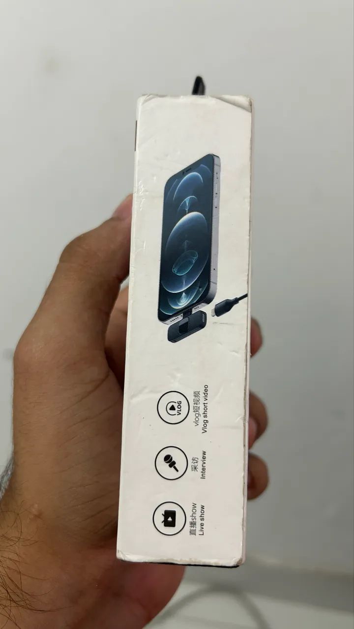 MICROFONE DE LAPELA K9 - PARA IPHONE - Foto 3