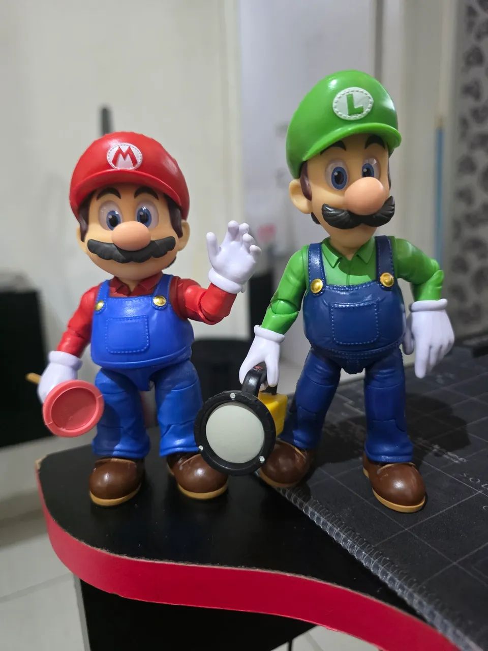 Mario jakks pacific luigi super Mario movie
