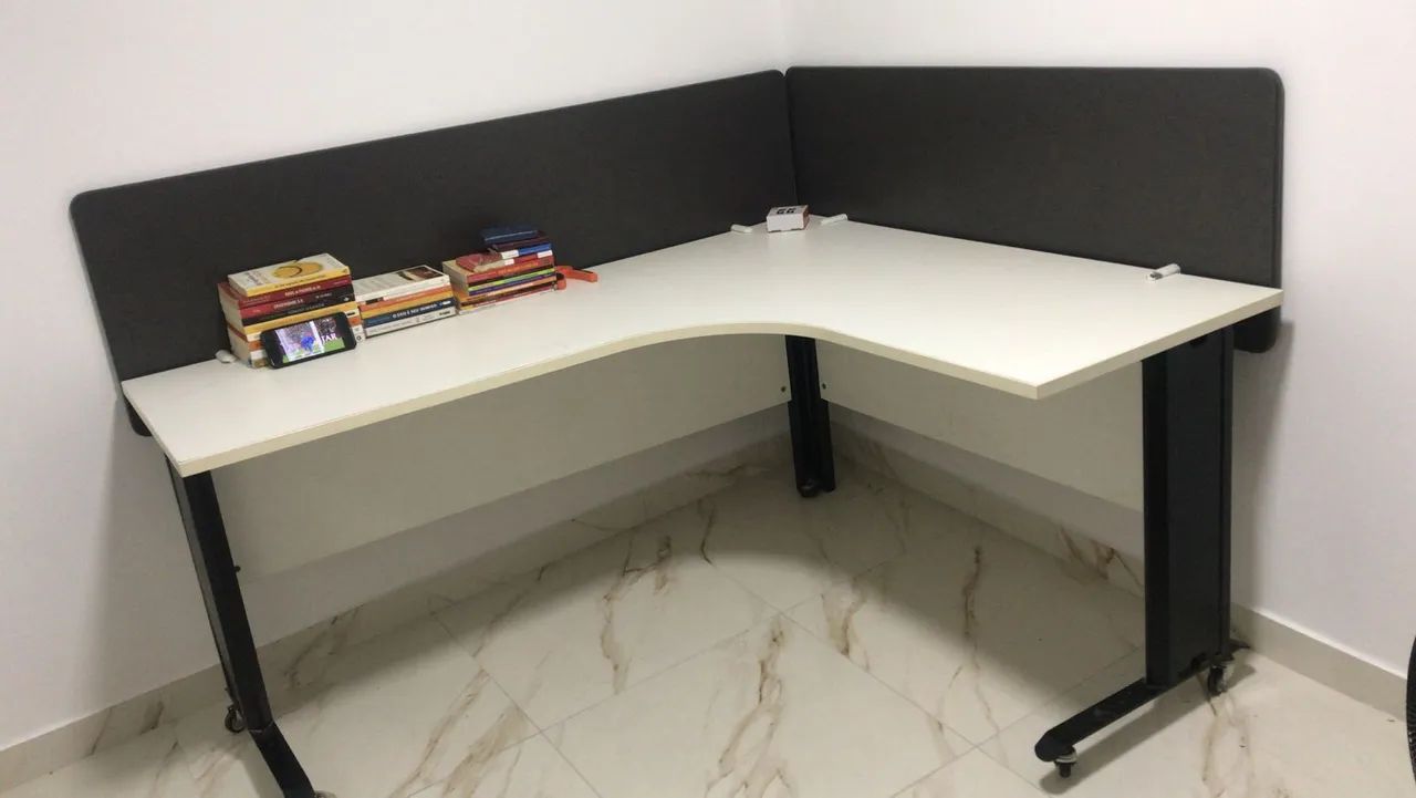 Mesa em L - escritório - gamer - grande - Foto 2
