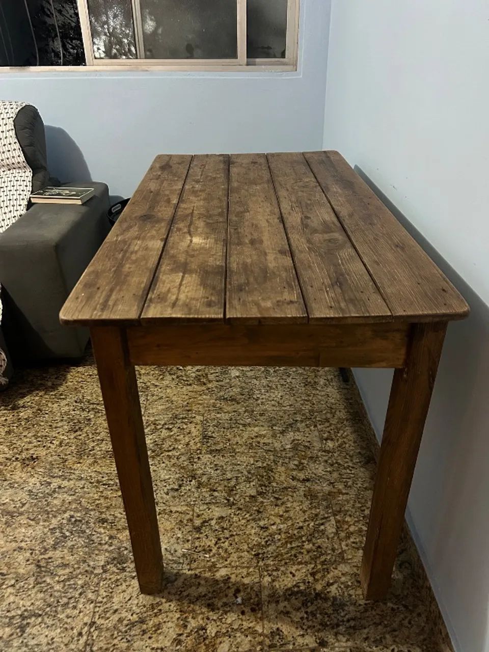 Mesa de madeira retangular  - Foto 3