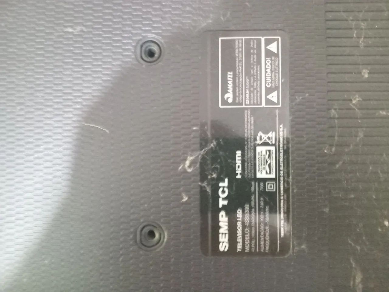 TV smart 43" com defeito - Foto 2