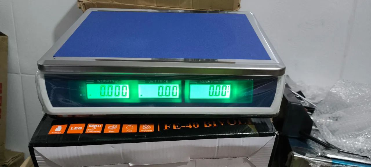 Balança Comercial 40kg Preta - Precisão e Durabilidade - Foto 4