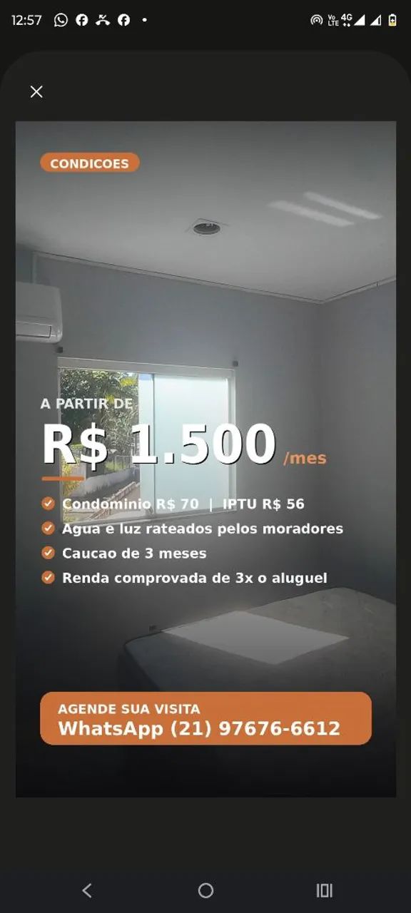 Loft Mobiliado - R$ 1500,00 - Foto 2