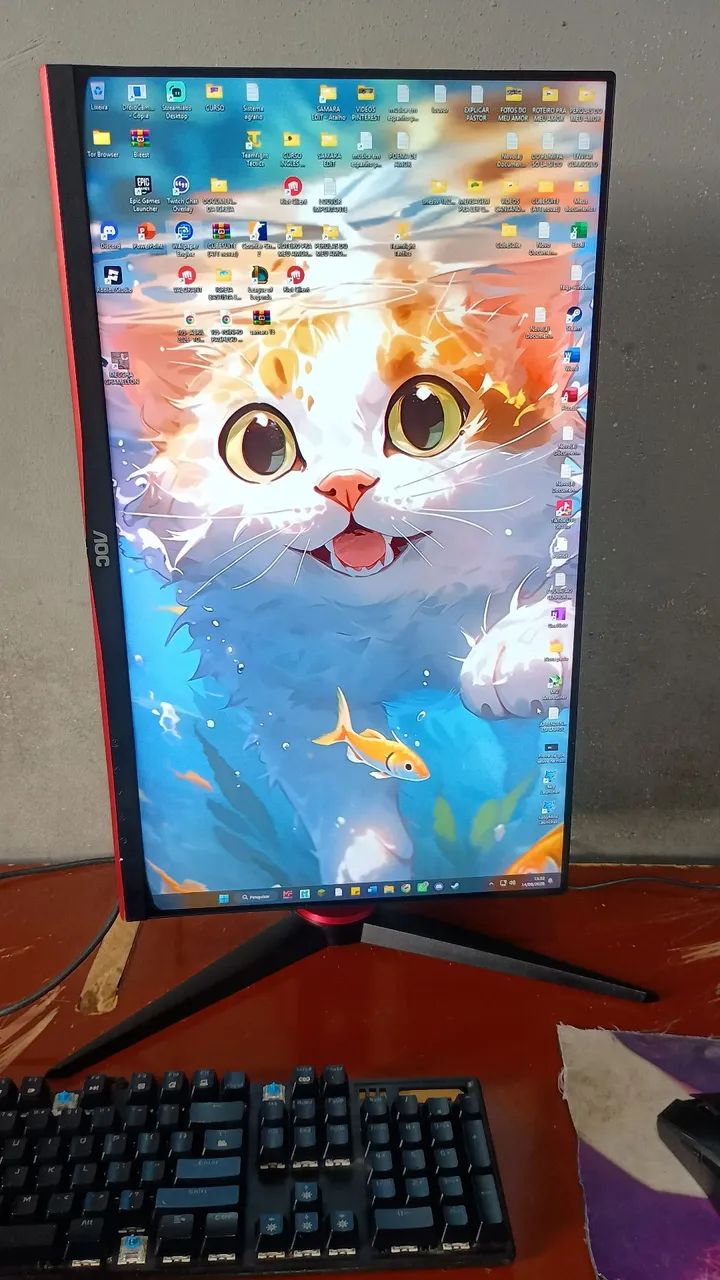 MONITOR GAMER AOC 24G2S/BK - 24" 144Hz - Foto 3