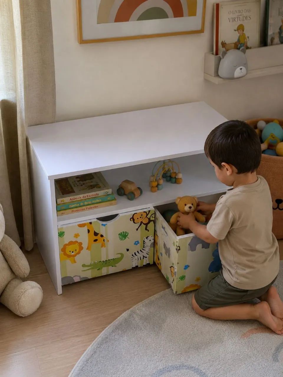 Organizador infantil 2 baus - Foto 2