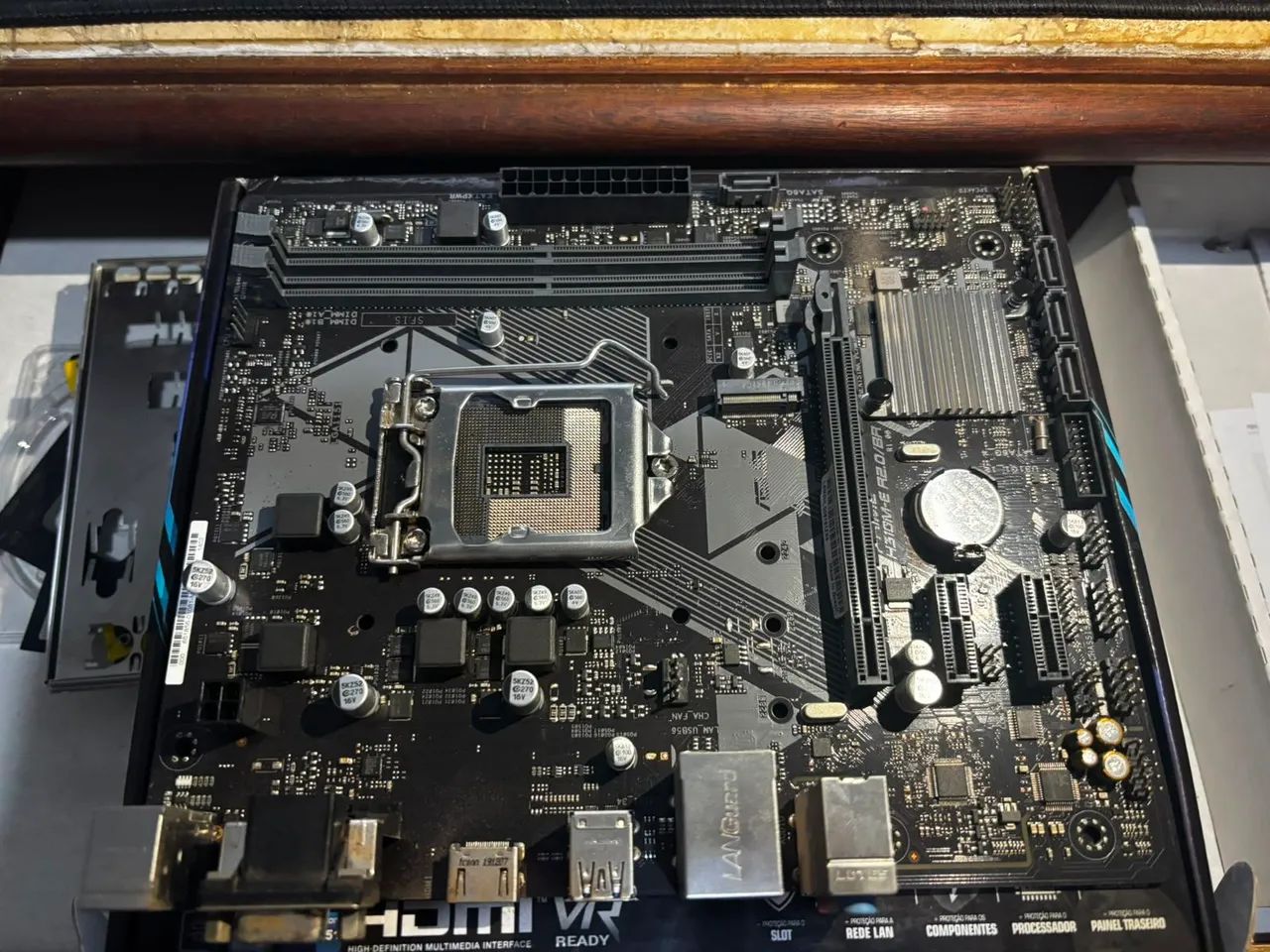 Processador Intel core i5 9600kf + placa mãe ASUS H310M - Foto 3