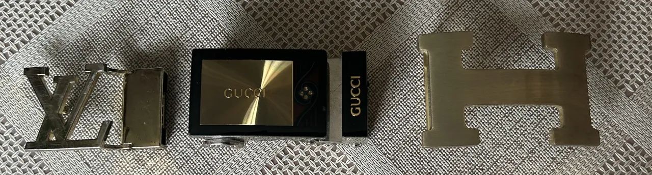 KIT COM 3 FIVELAS DE CINTO MASCULINO