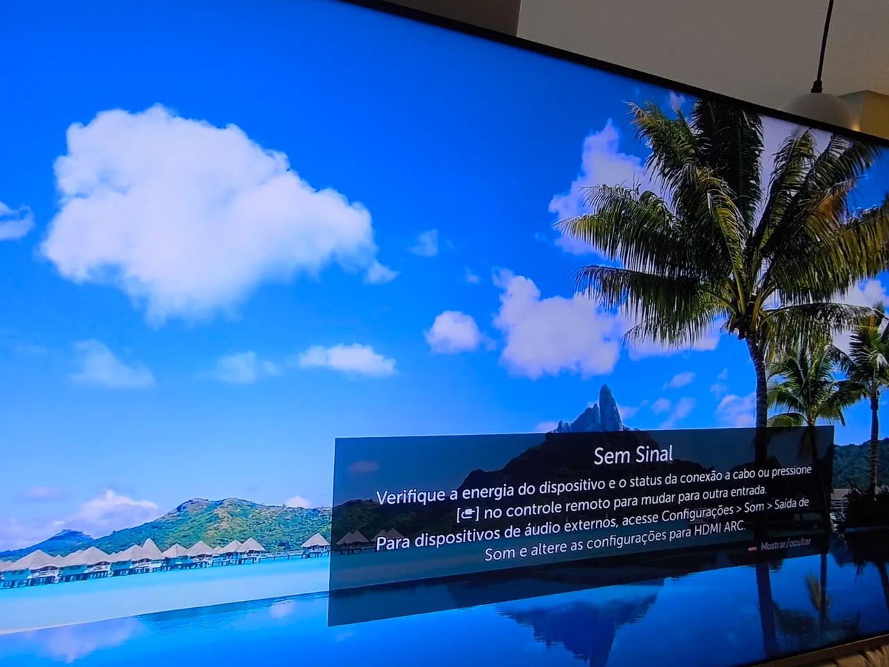 Oportunidade TV LINDA 4K INTELIGENCIA ARTIFICIAL - Foto 2