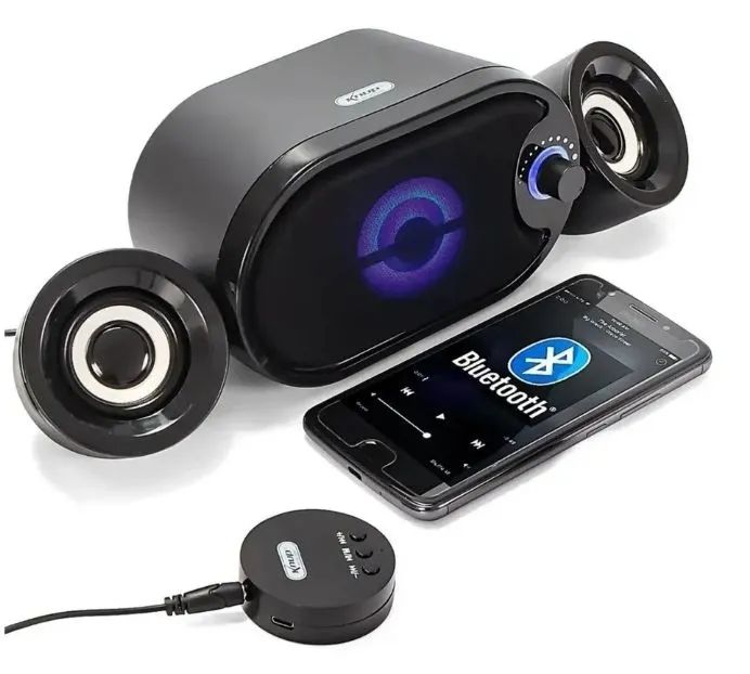Mini subwoofer KNUP Bluetooth/USB/P2 - Foto 3