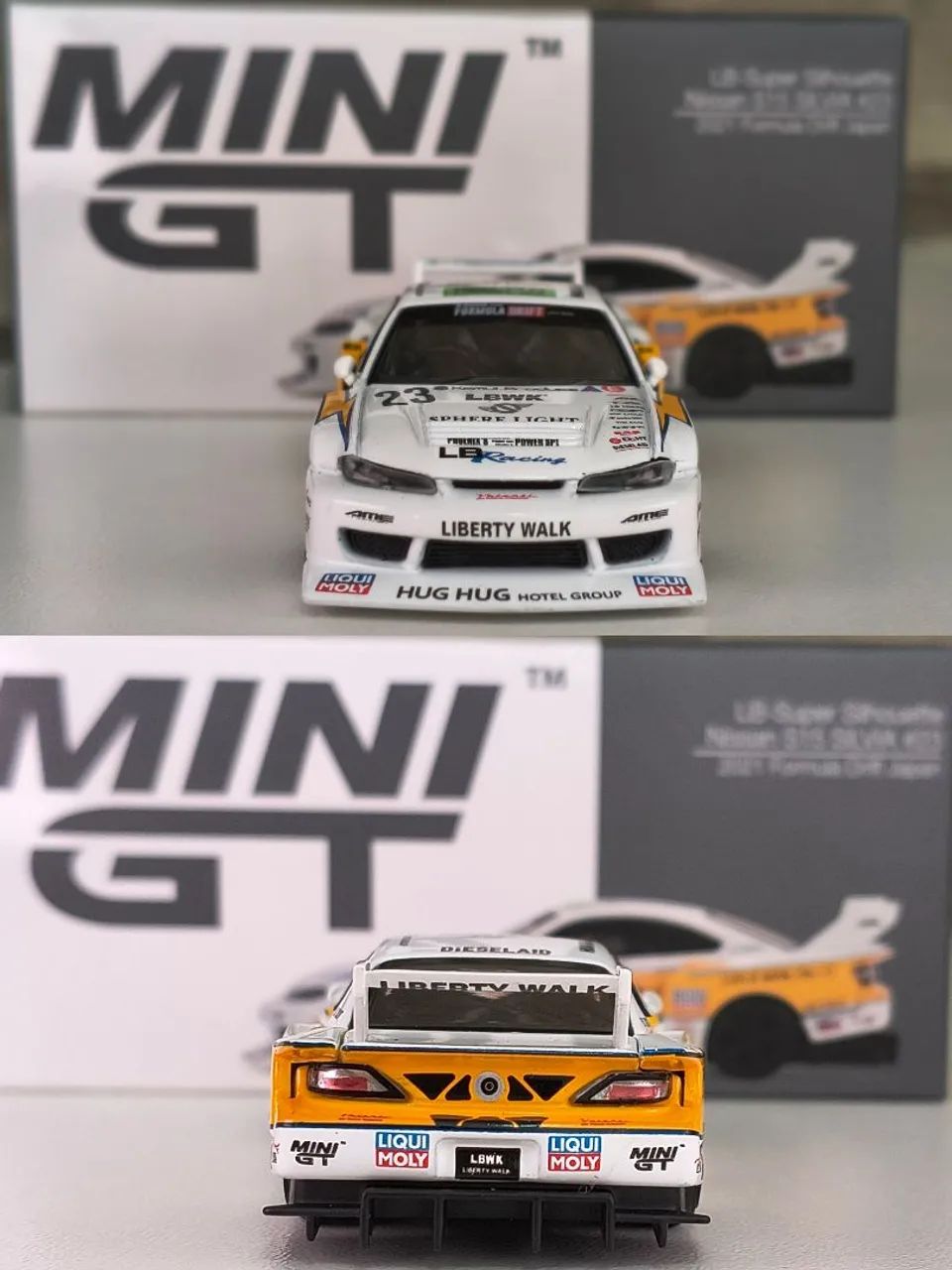 Mini GT 1:64 Nissan Silvia S15 LB-Super Silhouette #23 Formula
