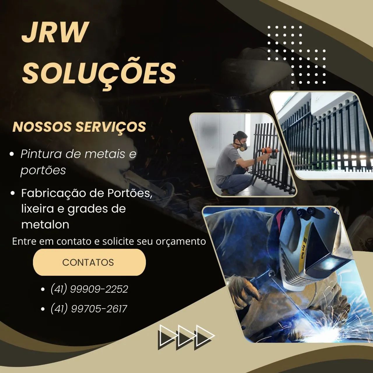 Fabricação de portões e Reparos 