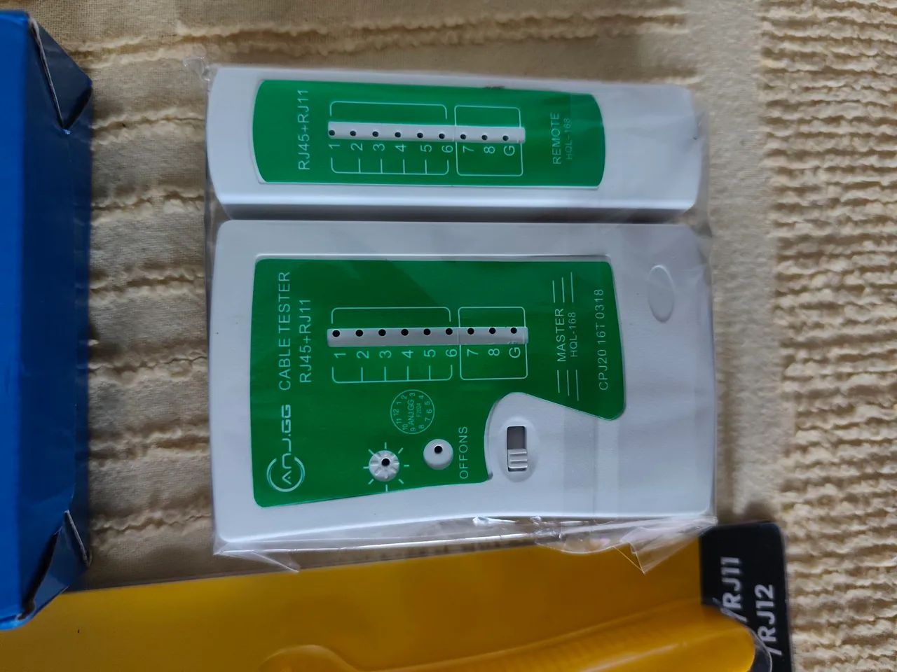Alicate para cabo de réde e testador novos lacrado última peça  - Foto 3