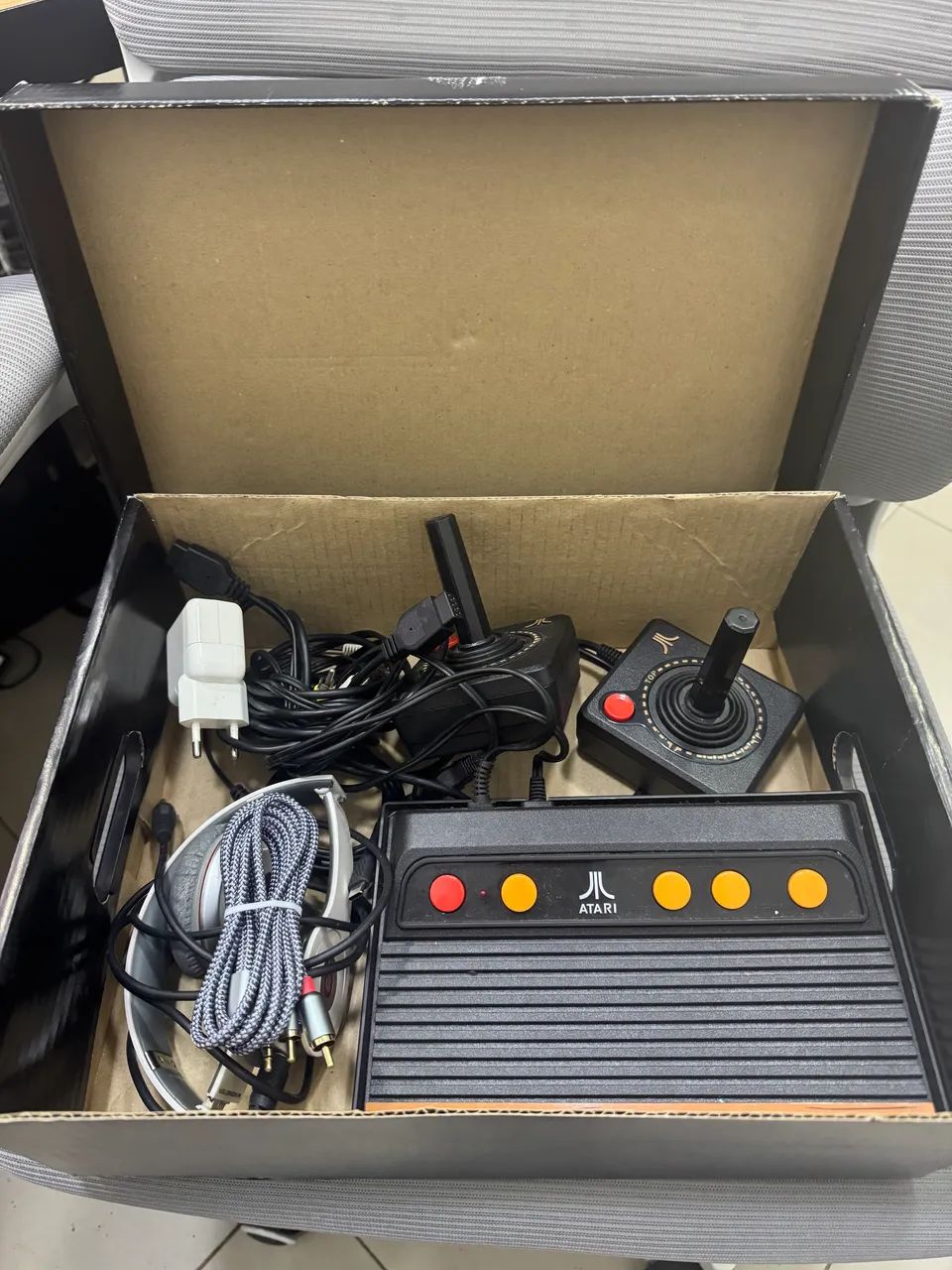 Videogame Atari em perfeito estado - Foto 4