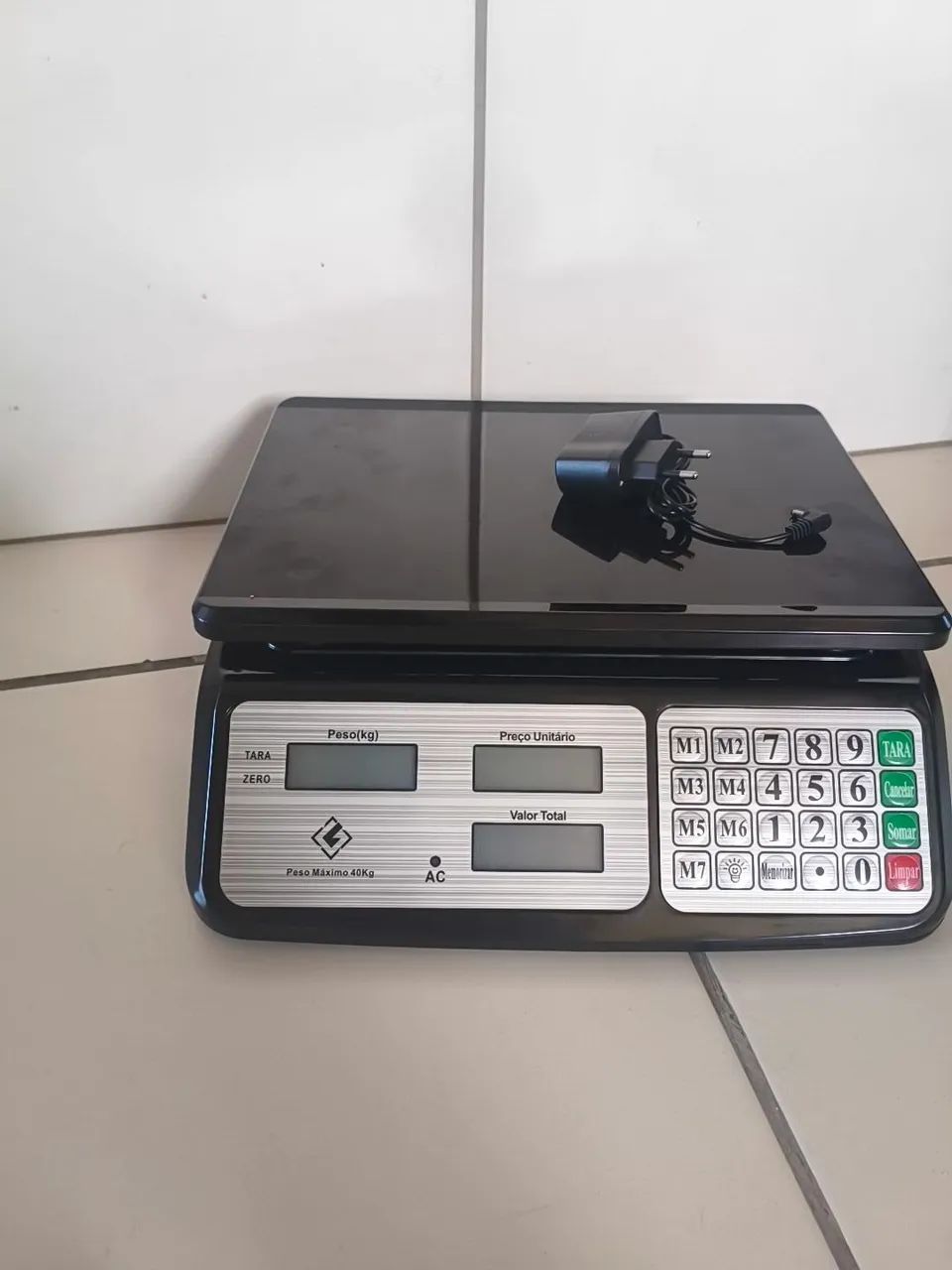 Balança digital 40 kg fênix Black  - Foto 2