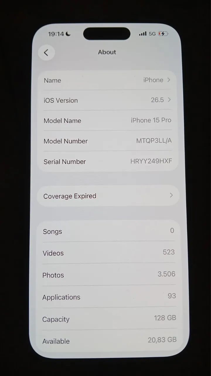 Iphone 15 PRO 128gb - Foto 5