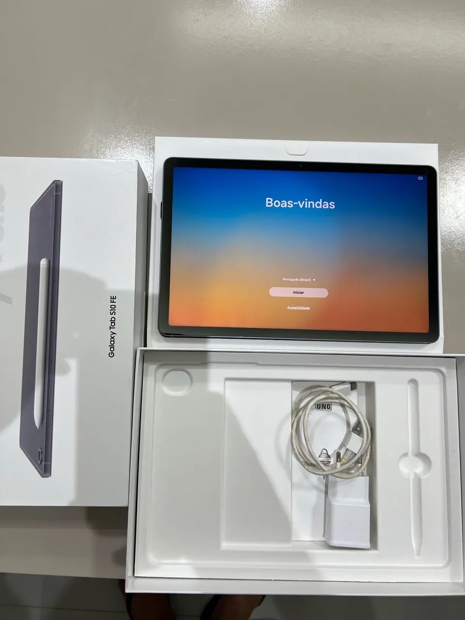 Gaaxy Tab S10 FE Impecável 