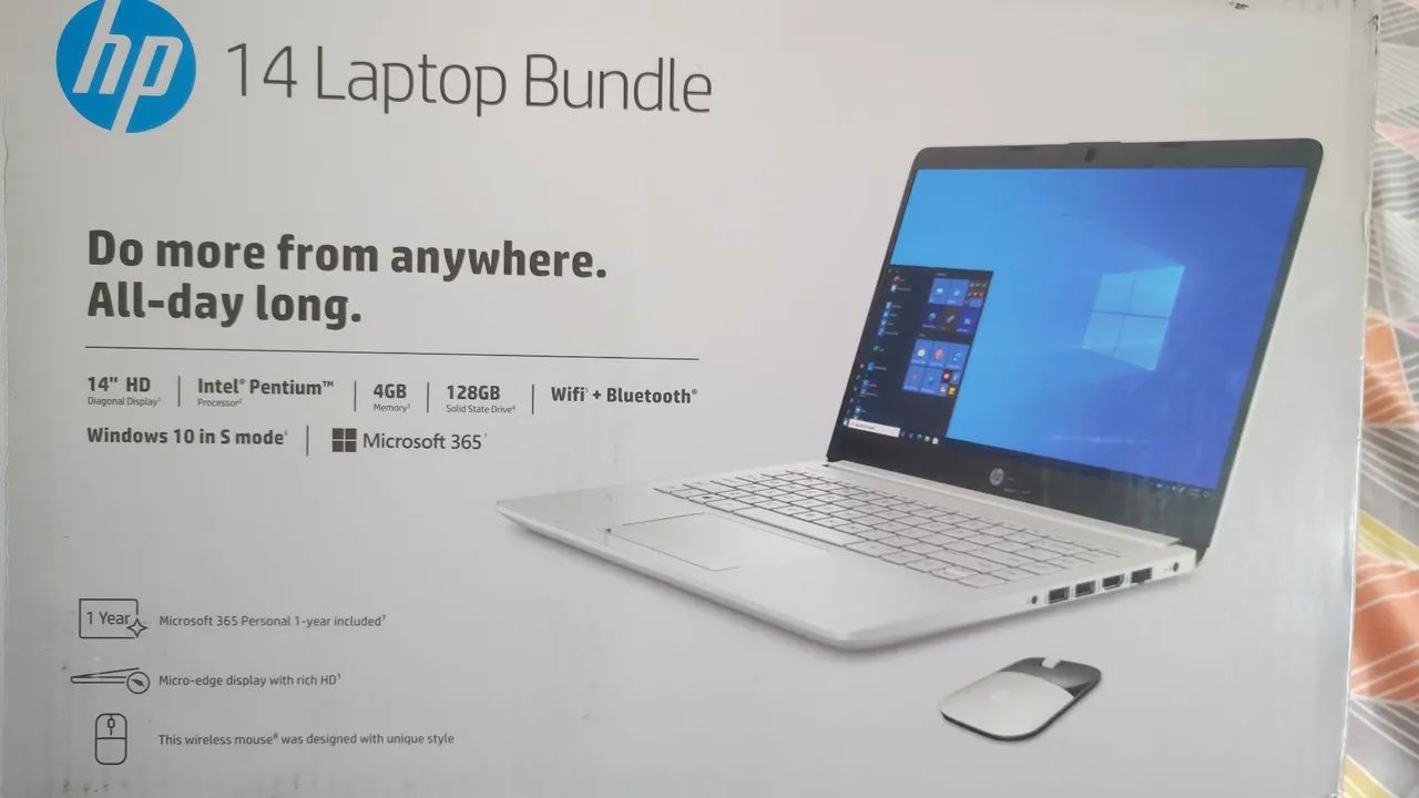 Notebook Hp top detalhes na foto 
