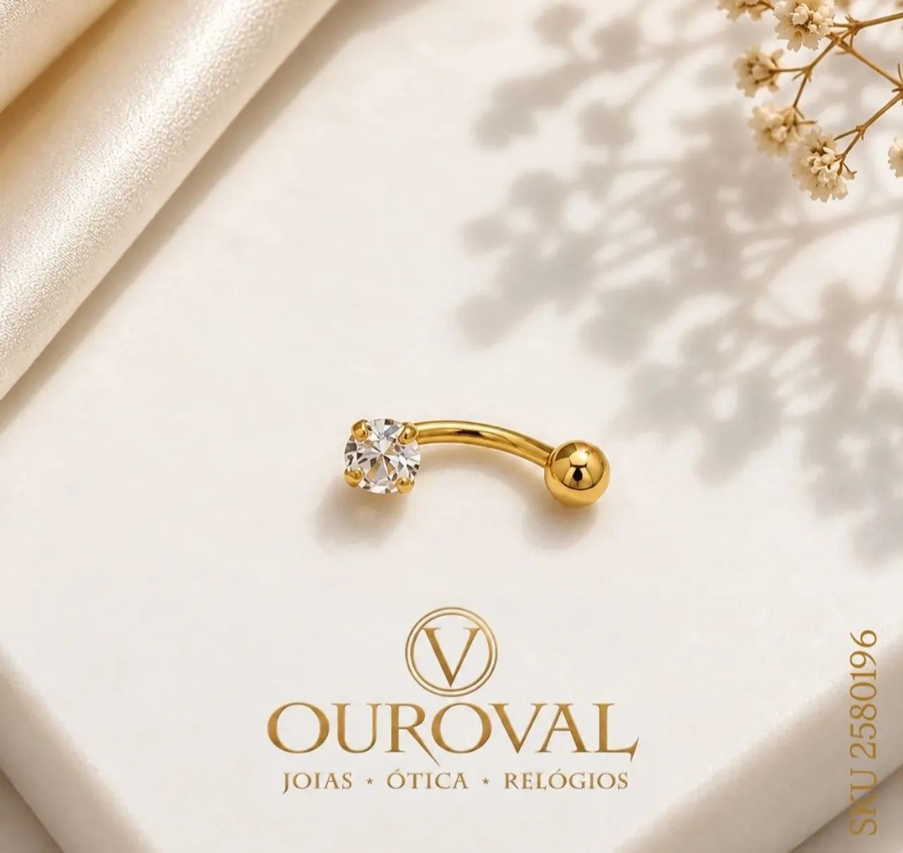 PIERCING EM OURO 18K SOB ENCOMENDA 
