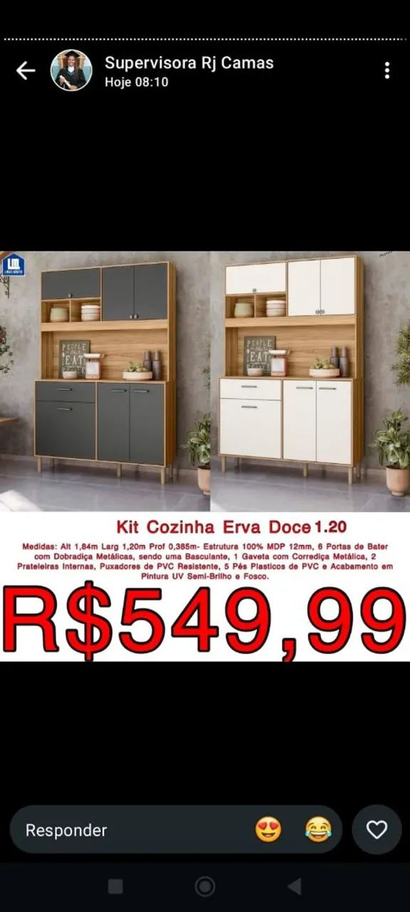 Armário de cozinha 