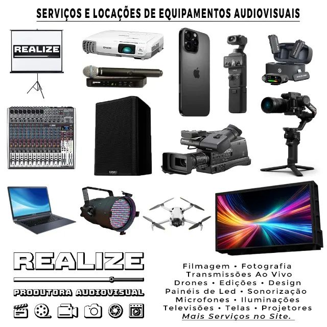 Produção Audiovisual Completa - Fotógrafo, Filmmaker E Videomaker