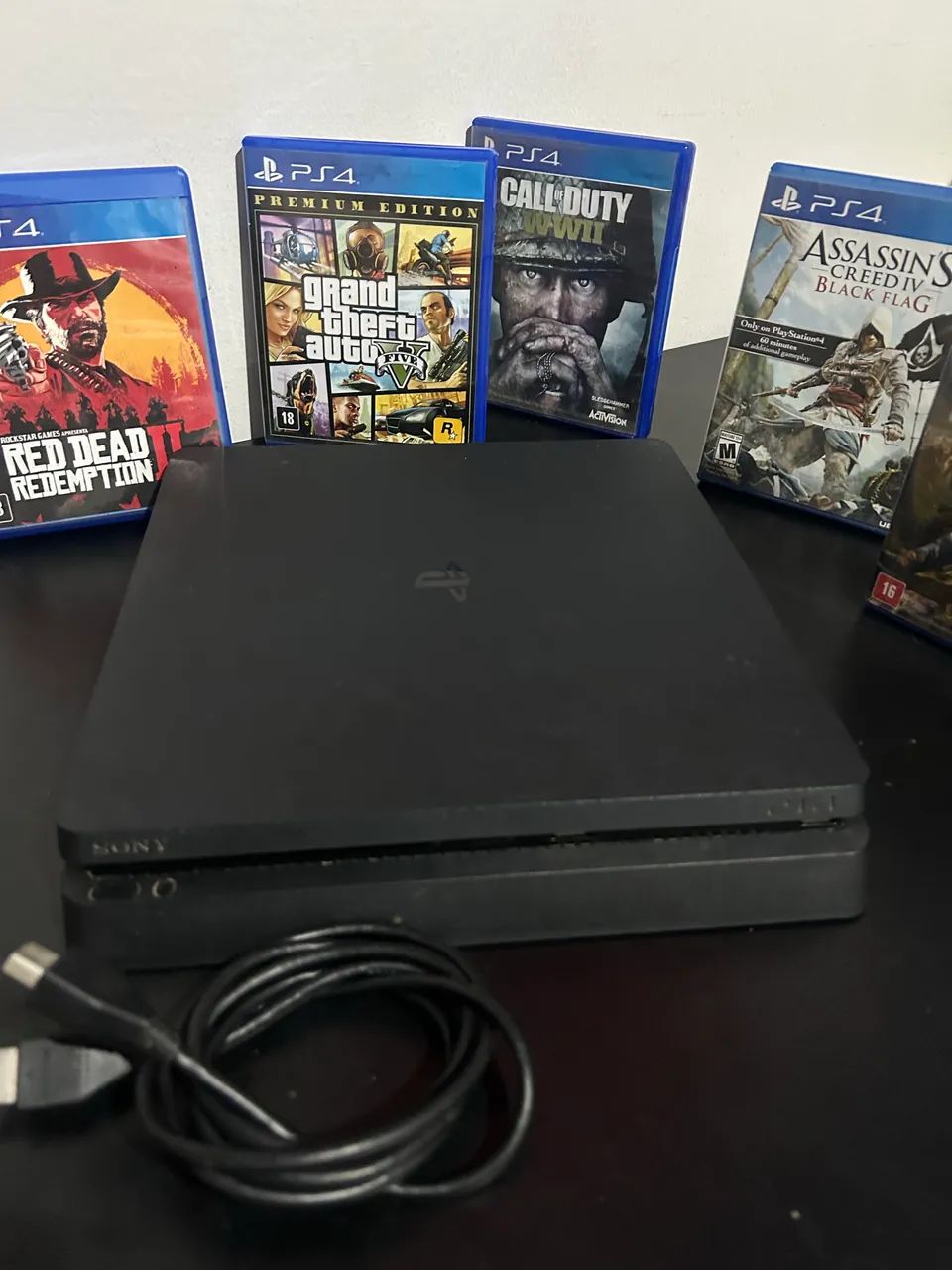 Ps4 SLIM 1TB em excelente estado de conservaçao - Foto 2