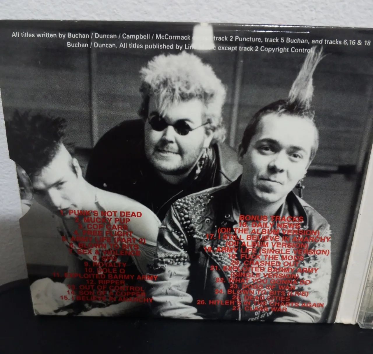 Cd The Exploited - Punks Not Dead - Digipack  - Foto 4