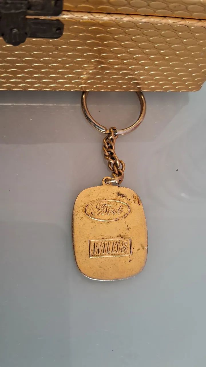 CISA Ford Willys Antigo e Raro Chaveiro da Marca - Foto 2