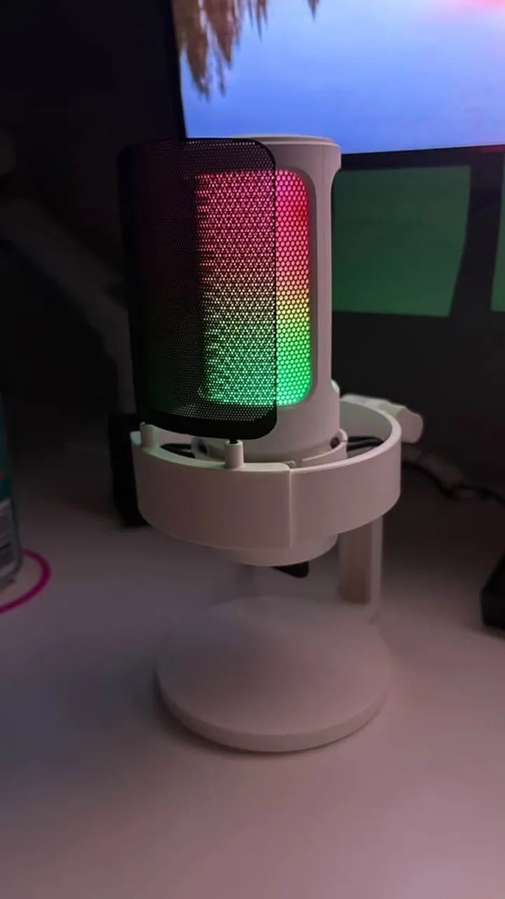 Microfone FIFINE Ampligame A8 Condensador USB RGB
