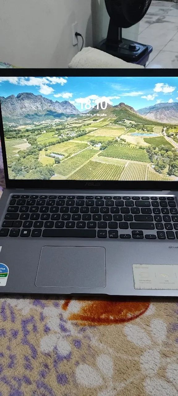 Asus x515 236 GB, 4 de RAM i3 de 10 geração com tela de 15.6 polegadas - Foto 2