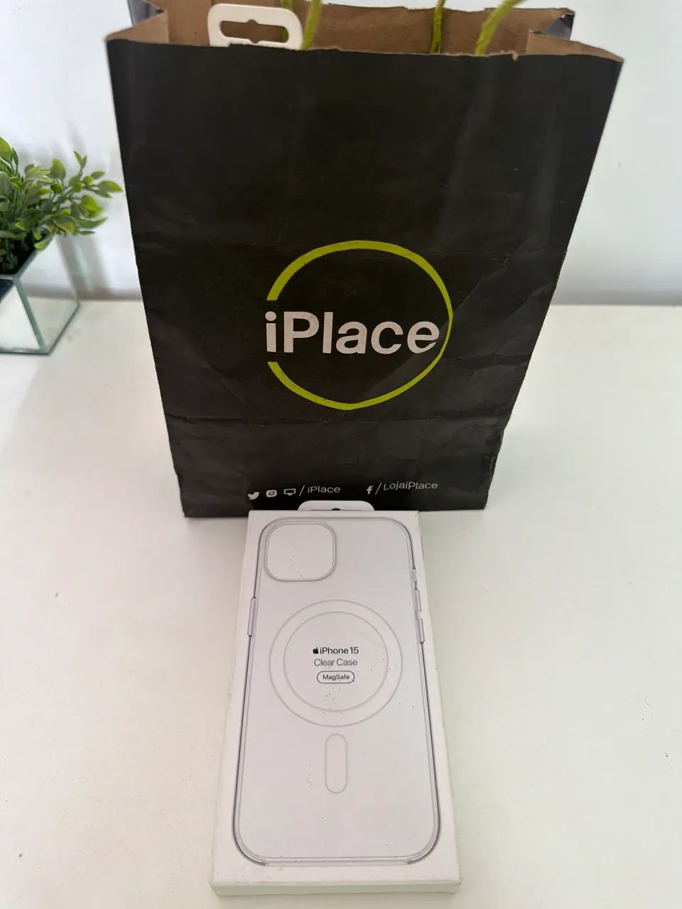 [novo] Capa Apple iPhone 15 Original (Clear Case) Transparente MagSafe  - Foto 3