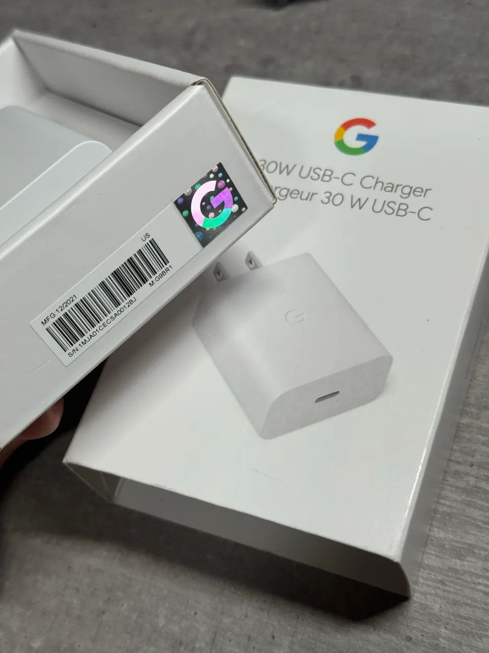 Carregador Original Google Pixel 30w
