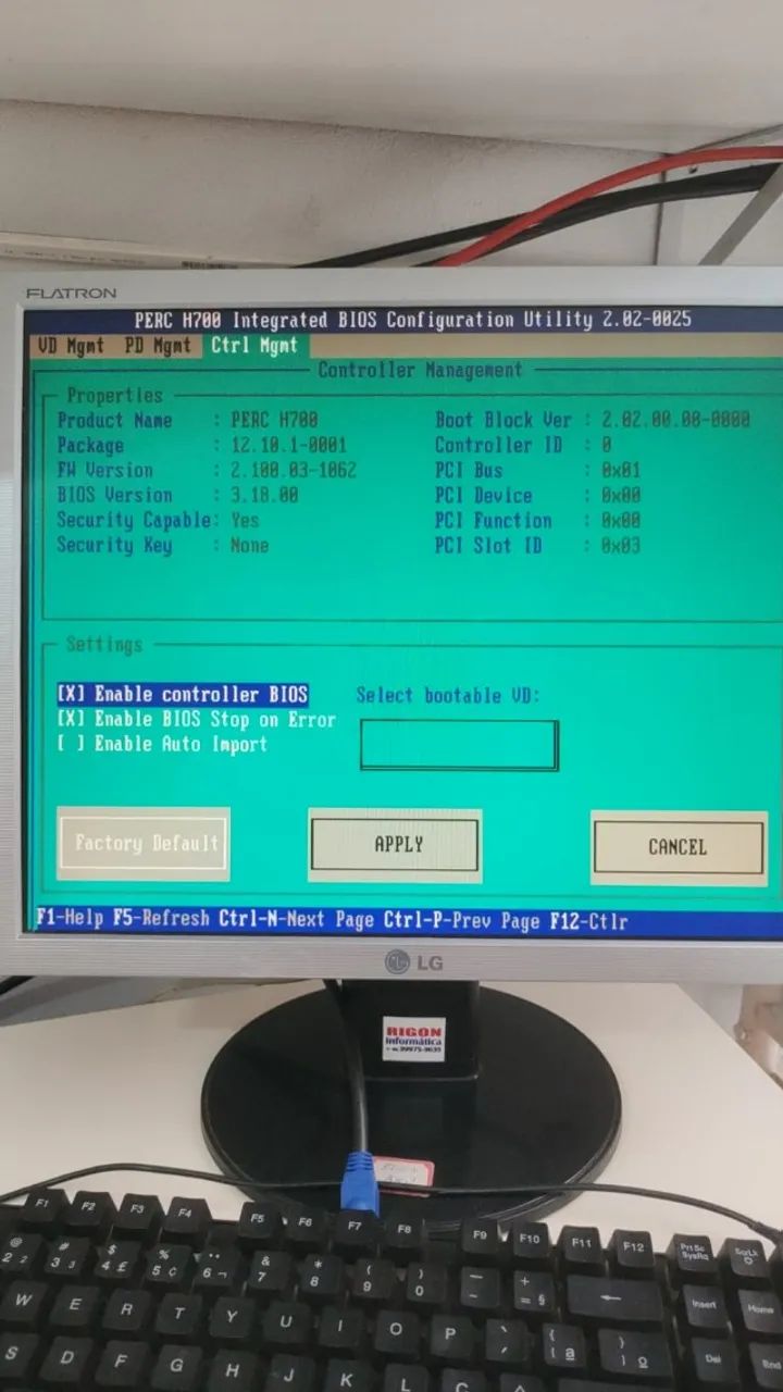 Controladora de Discos Raid Dell Perc h700 + cabos  - Foto 4
