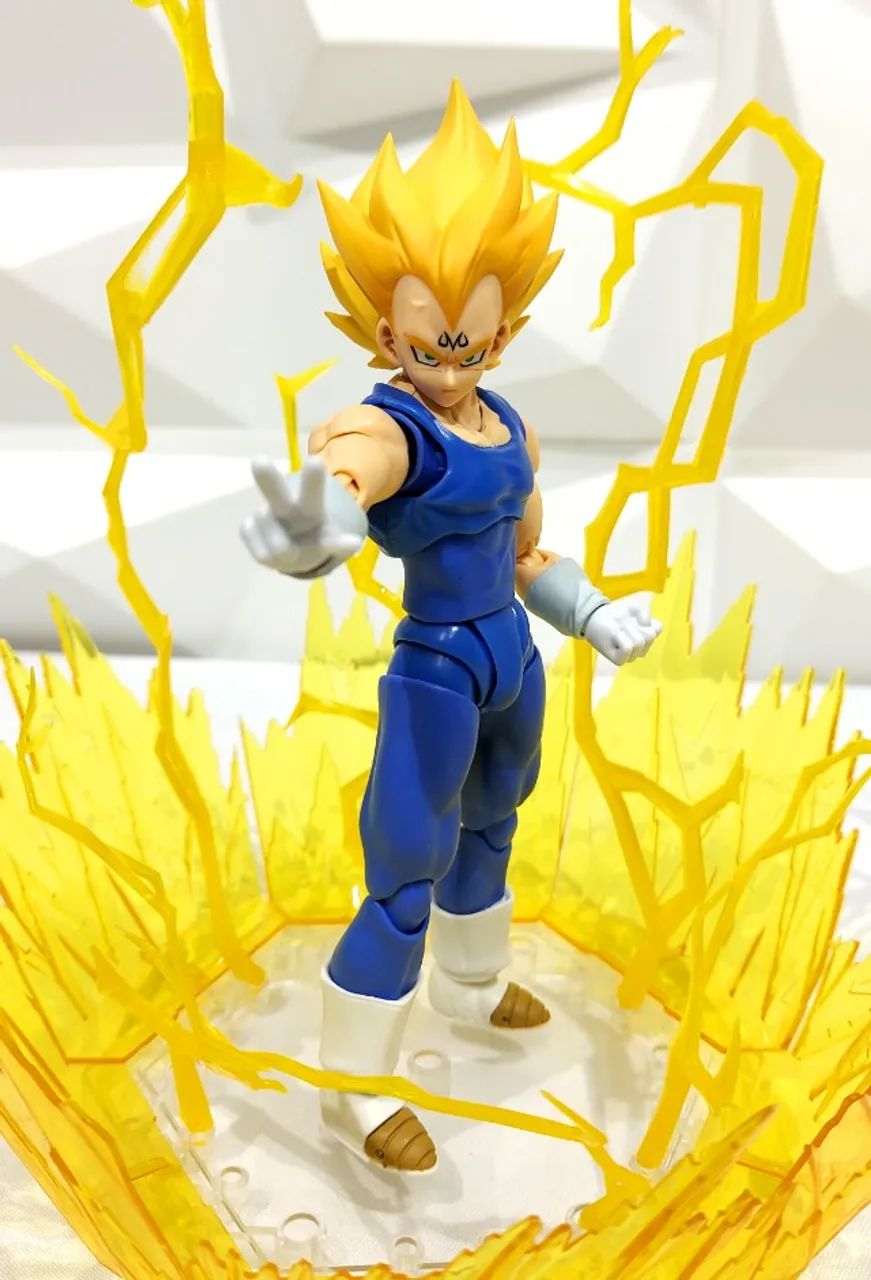 Effect Yellow Explosão De Poder P/ Majin Vegeta Sh Figuarts - Foto 2