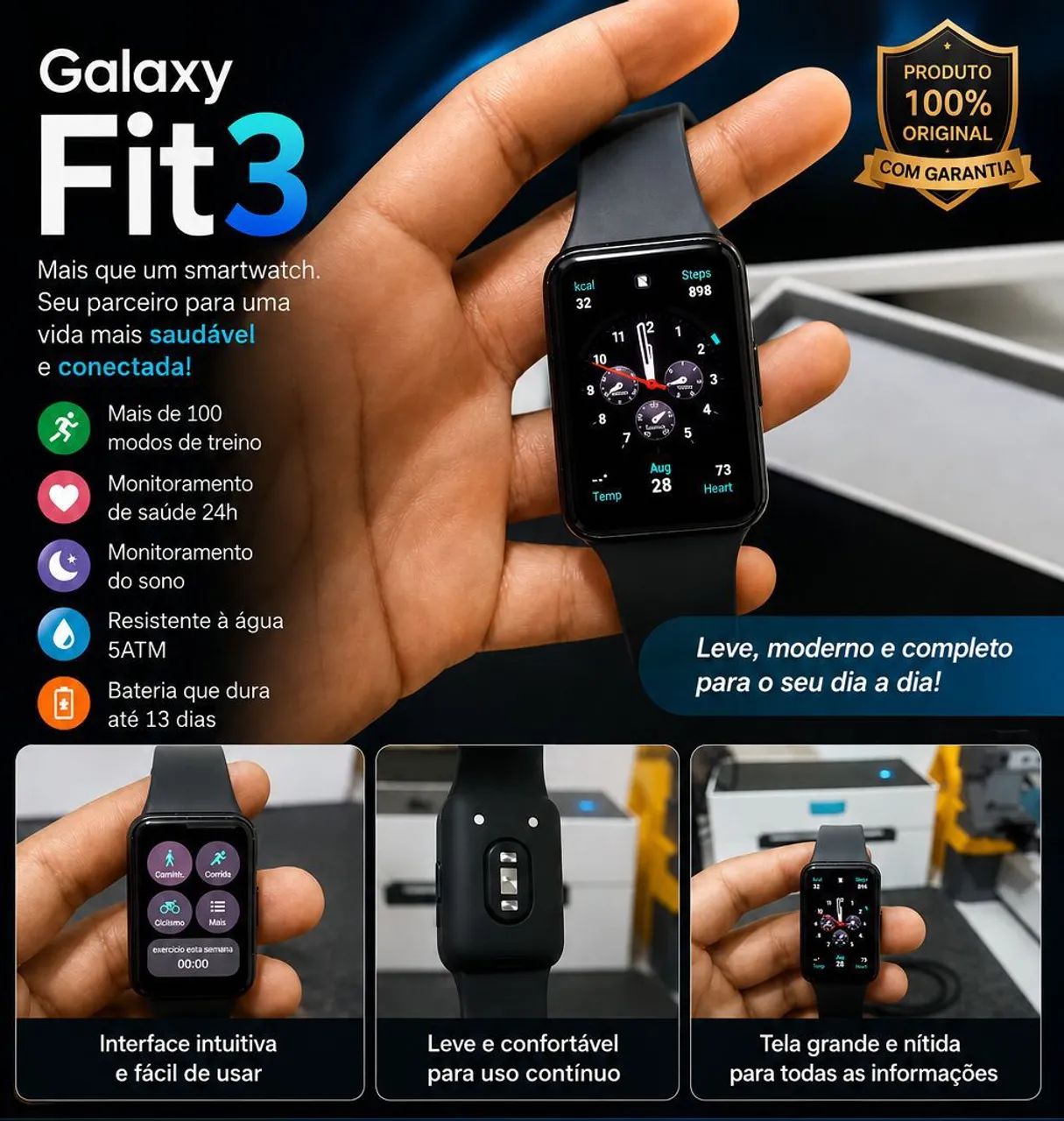 Smartwatch Galaxy Fit 3