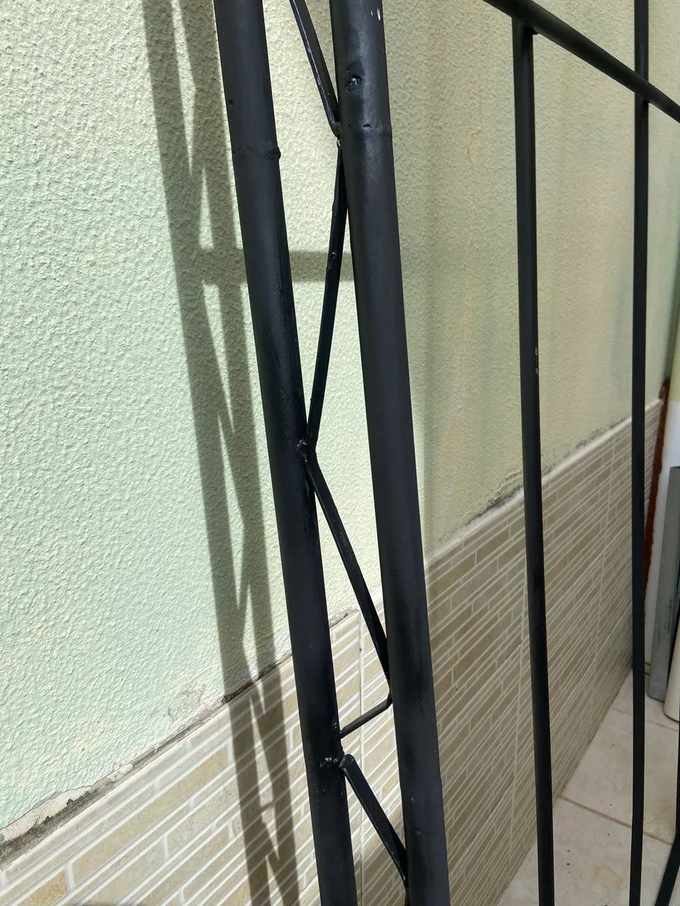 Estrutura de metalon para cobertura