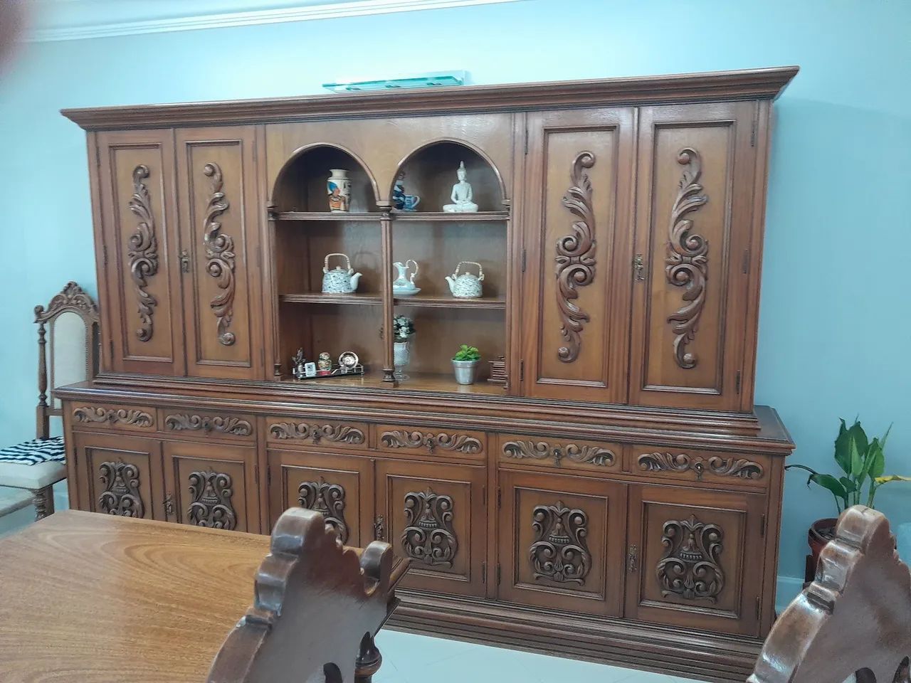 Sala de jantar colonial completa em perfeito estado - Foto 3