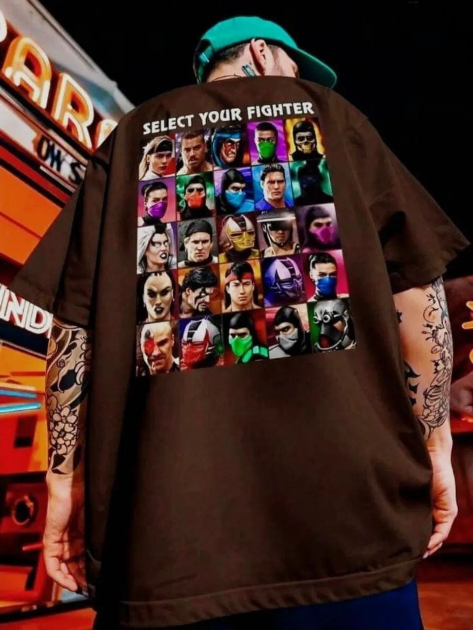 Camisa Mortal Kombat 3 MK3
