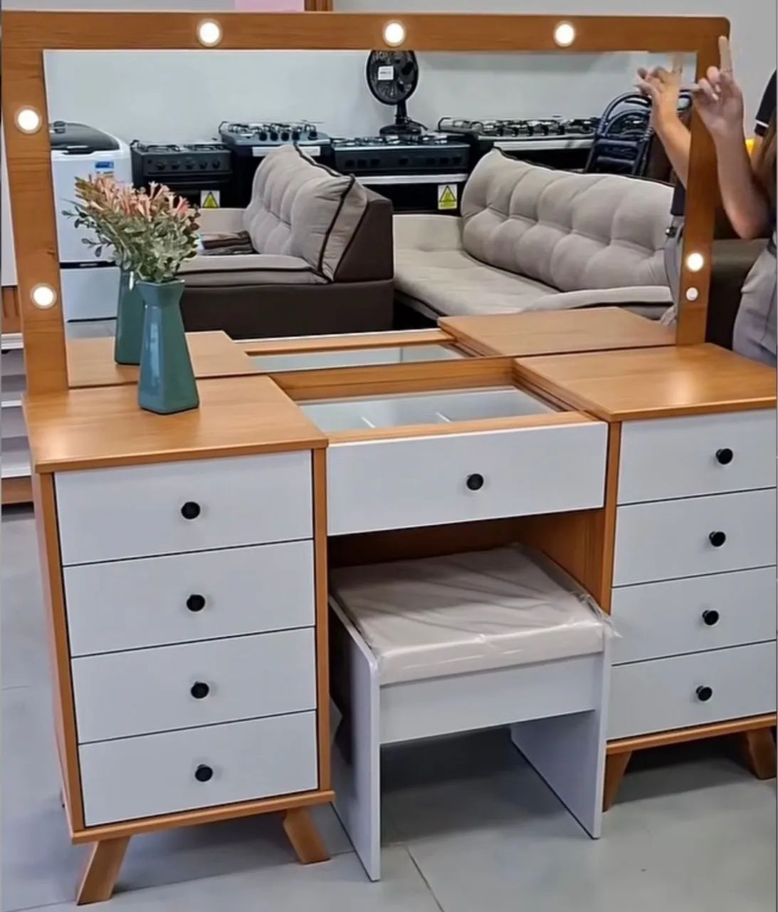 Penteadeira camarim com banqueta - Promoção  - Foto 2