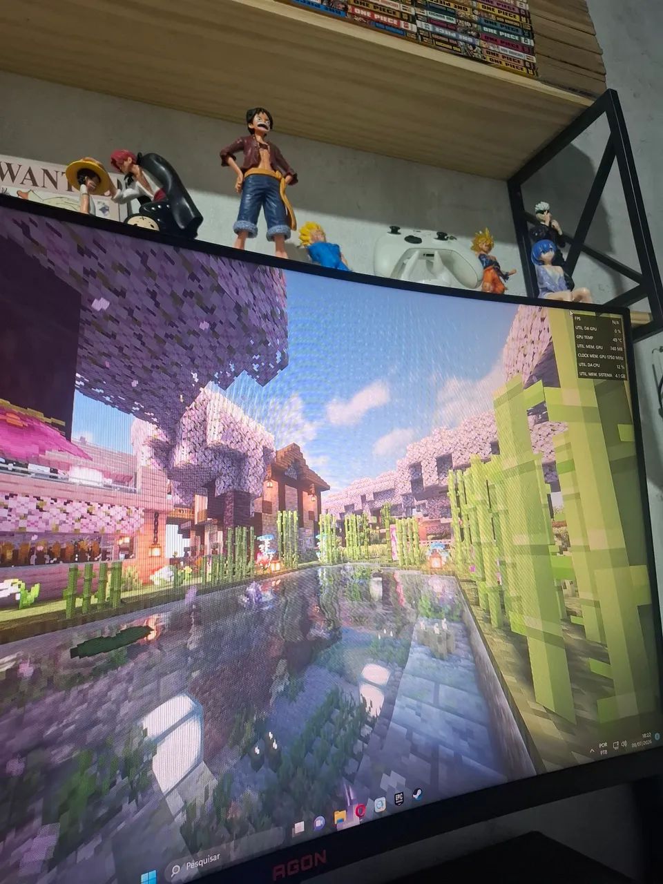 Monitor Curvo 32 Polegadas 165hz AOC - Foto 4