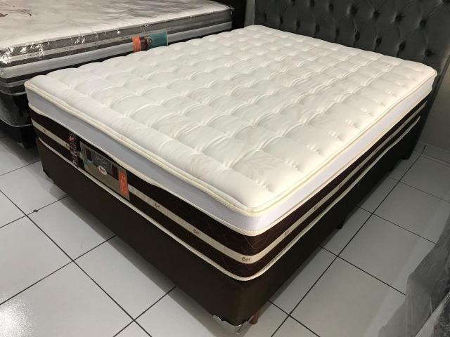 Cama Box Casal Castor Silver Star em Molas Ensacadas - Top de Linha! - Foto 2