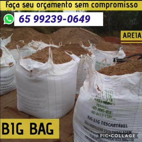 Areia - Brita - Terra Preta Sacos ( BigBag )