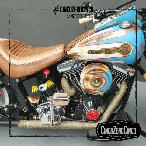 Fat Boy Evolution Carburada Customizada - Foto 9
