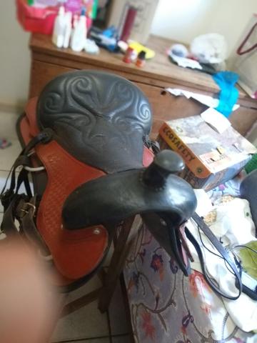Vende-se sela americana com manta - Foto 3