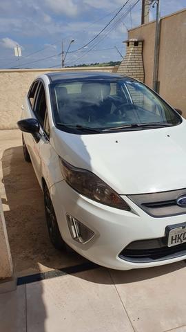 New Fiesta Branco 2013 1.6 Completo 2019 Pago - Foto 5