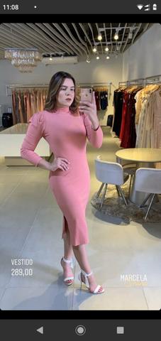 Vestido luxo novo usado apenas uma vez