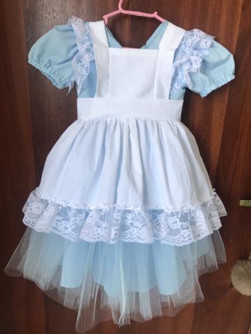Fantasia/ vestido Alice no país das maravilhas - Foto 2