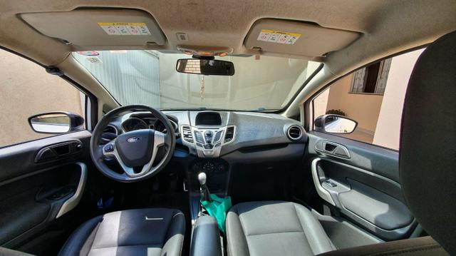 New Fiesta Branco 2013 1.6 Completo 2019 Pago - Foto 2